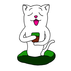 [LINEスタンプ] sour cat