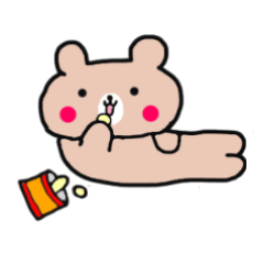 [LINEスタンプ] くまごろりん