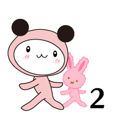 [LINEスタンプ] 黒耳ももこ〜Part2〜