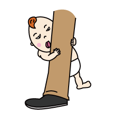 [LINEスタンプ] ひねくれ赤ちゃん       ひねくれちゃま