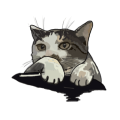 [LINEスタンプ] CAT RICHIE