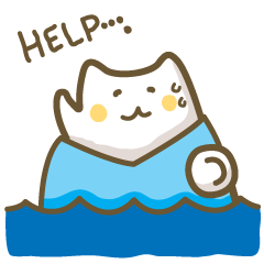 [LINEスタンプ] よわいねこ