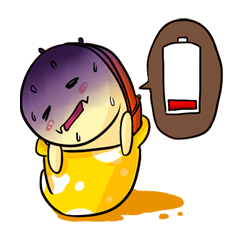 [LINEスタンプ] Nicky a Little Worm