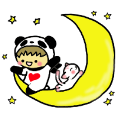 [LINEスタンプ] ぱんだまんと、ねこ子2