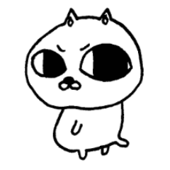 [LINEスタンプ] うめねこ