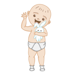 [LINEスタンプ] Lovely Baby B