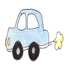 [LINEスタンプ] 車屋しゅうちゃん