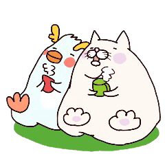 [LINEスタンプ] ネコ太ペン太