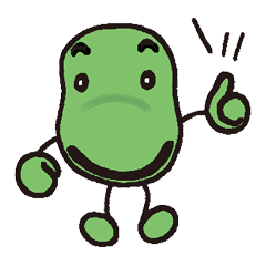[LINEスタンプ] まめ吉さん