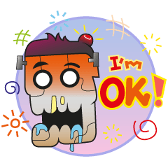[LINEスタンプ] Fruckenstien＆Friends