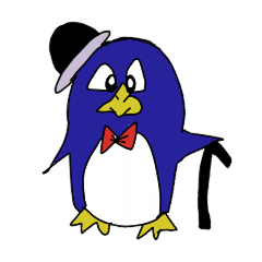 [LINEスタンプ] ペンギン紳士の日常の画像（メイン）