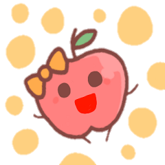 [LINEスタンプ] リンゴ★スタンプ