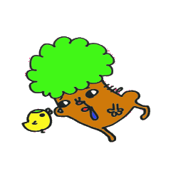 [LINEスタンプ] もみの木くん