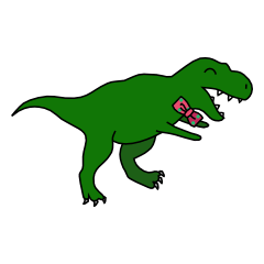 [LINEスタンプ] 恐竜Rexy