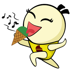 [LINEスタンプ] Icy : ice cream lover