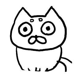 [LINEスタンプ] 素敵なまゆげのゆるい白いねこ