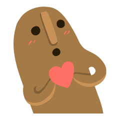 [LINEスタンプ] はにわさんと古墳さん