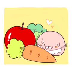 [LINEスタンプ] だんごあにまる