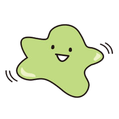 [LINEスタンプ] スライムくんの豊かな日常会話