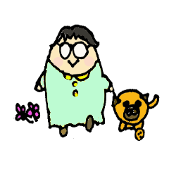 [LINEスタンプ] ゆぴ子とまめ