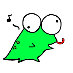 [LINEスタンプ] とかげちゃん