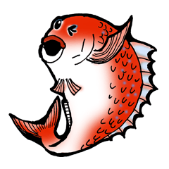 [LINEスタンプ] さかな 魚 サカナ 大好き！！の画像（メイン）