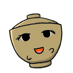 [LINEスタンプ] お椀ちゃんの中身はお味噌汁。