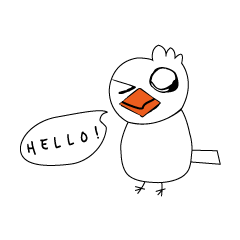 [LINEスタンプ] 鳥のきもち