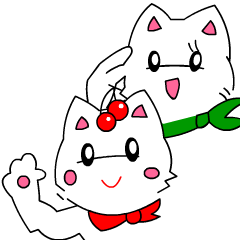 ともきゅ～の白猫（日本語）