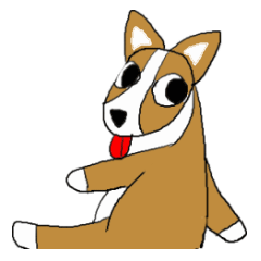 [LINEスタンプ] 愛·癒しのコーギー犬1の画像（メイン）