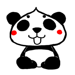 [LINEスタンプ] まろパンダ