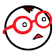 [LINEスタンプ] 赤メガネさんの画像（メイン）