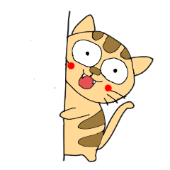 [LINEスタンプ] とら猫とと君