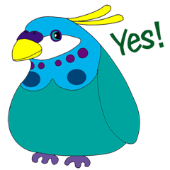 [LINEスタンプ] 鳥2