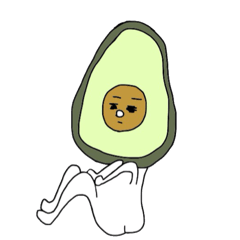 [LINEスタンプ] アボカド太郎