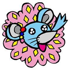 [LINEスタンプ] そして色々な色ネズミ