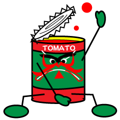 [LINEスタンプ] トマ缶ちゃんの歌舞伎ポーズ