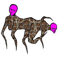 [LINEスタンプ] 邪悪なゴミ物