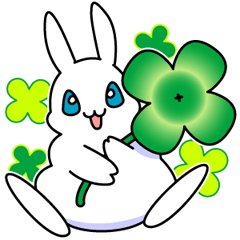 [LINEスタンプ] おちゃめうさぎ