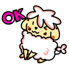 [LINEスタンプ] Dav sheep-dog