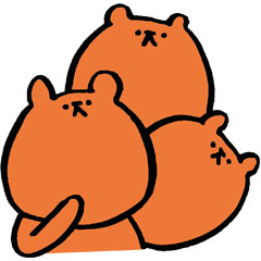 [LINEスタンプ] ほげくまさんの日常