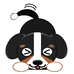 [LINEスタンプ] バニ的？まろいぬ日和