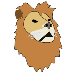 [LINEスタンプ] かわいいライオン