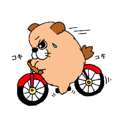 [LINEスタンプ] いやし犬 もっち
