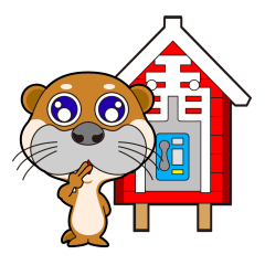 [LINEスタンプ] 金門のカワウソ