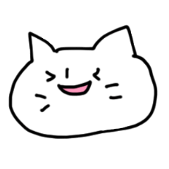 [LINEスタンプ] 猫の落書き