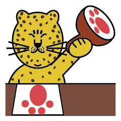 [LINEスタンプ] 豹のピョートル