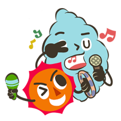 [LINEスタンプ] Mr.Cloudy＆Friend