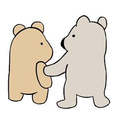[LINEスタンプ] Bear Bear Is Bear Bear