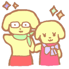 [LINEスタンプ] 謎の動物ぽむとぽみー